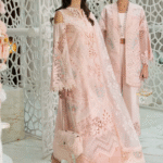 Maria B. Embroidered Dobby Lawn Suit | SI-3486
