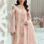 Maria B. Embroidered Dobby Lawn Suit | SI-3486