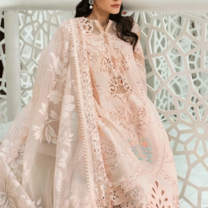 Maria B. Embroidered Dobby Lawn Suit | SI-3486